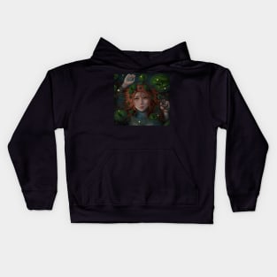 pond girl Kids Hoodie